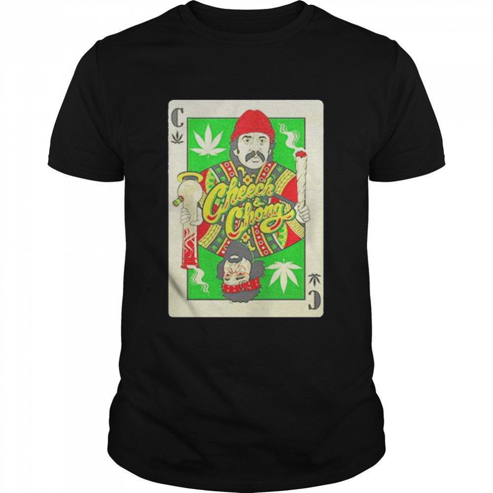 Premium cheech and Chong weed card shirt