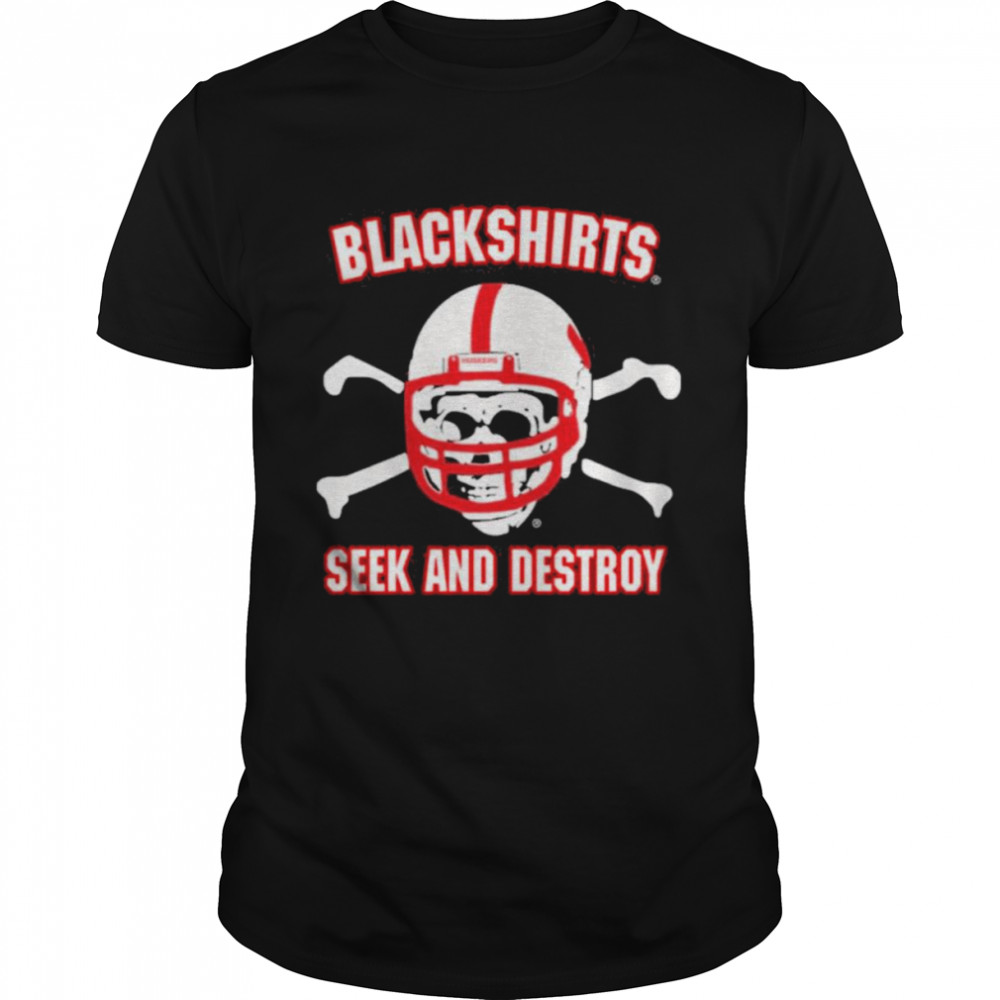 Skull Blackshirts Seek And Destroy Shirt