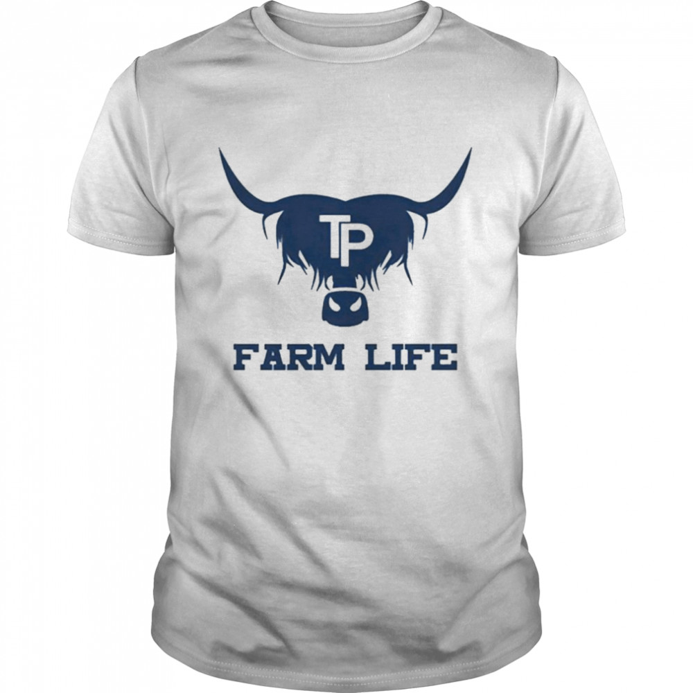 Tom Pemberton farm life logo T-shirt