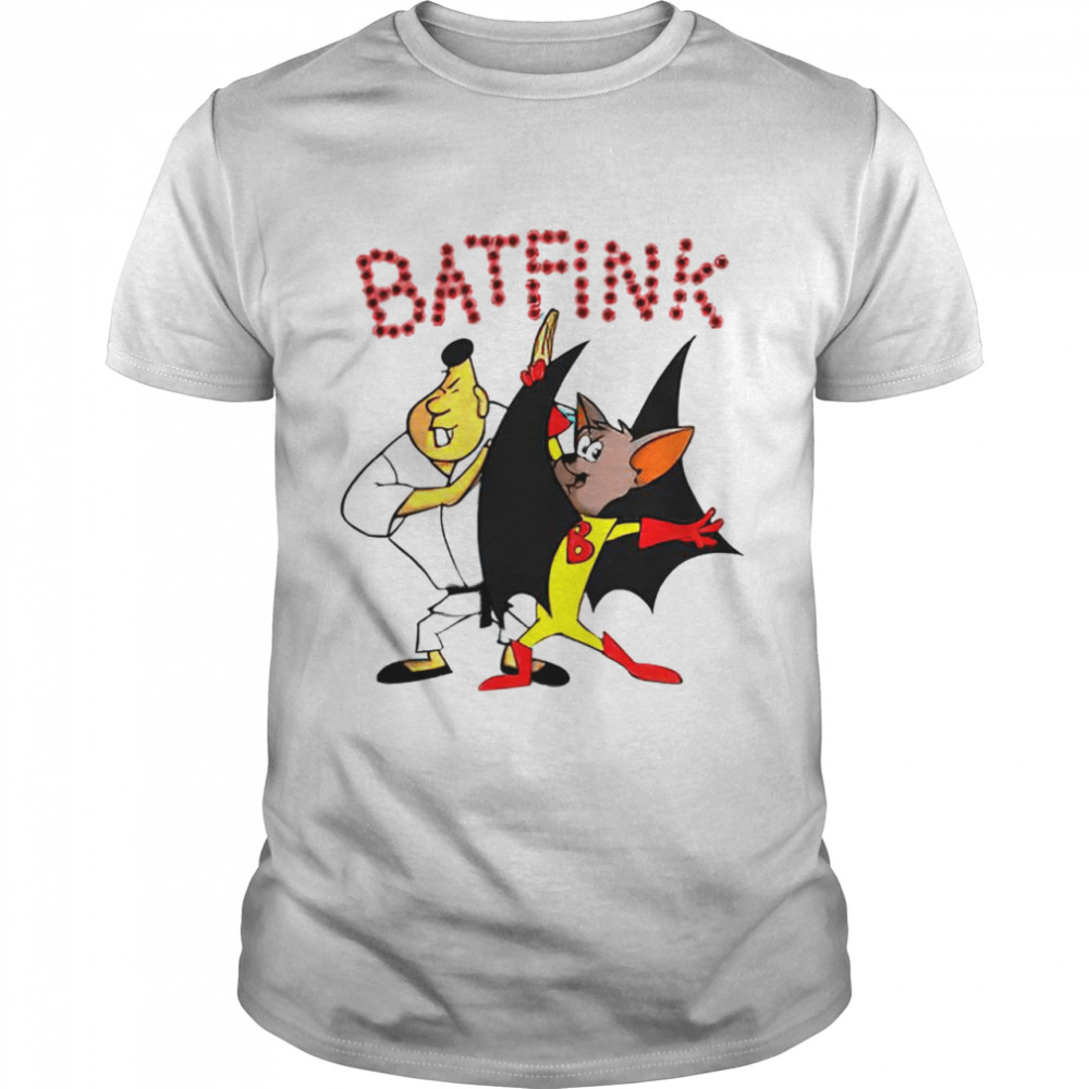 Batfink and Karate cartoon shirt