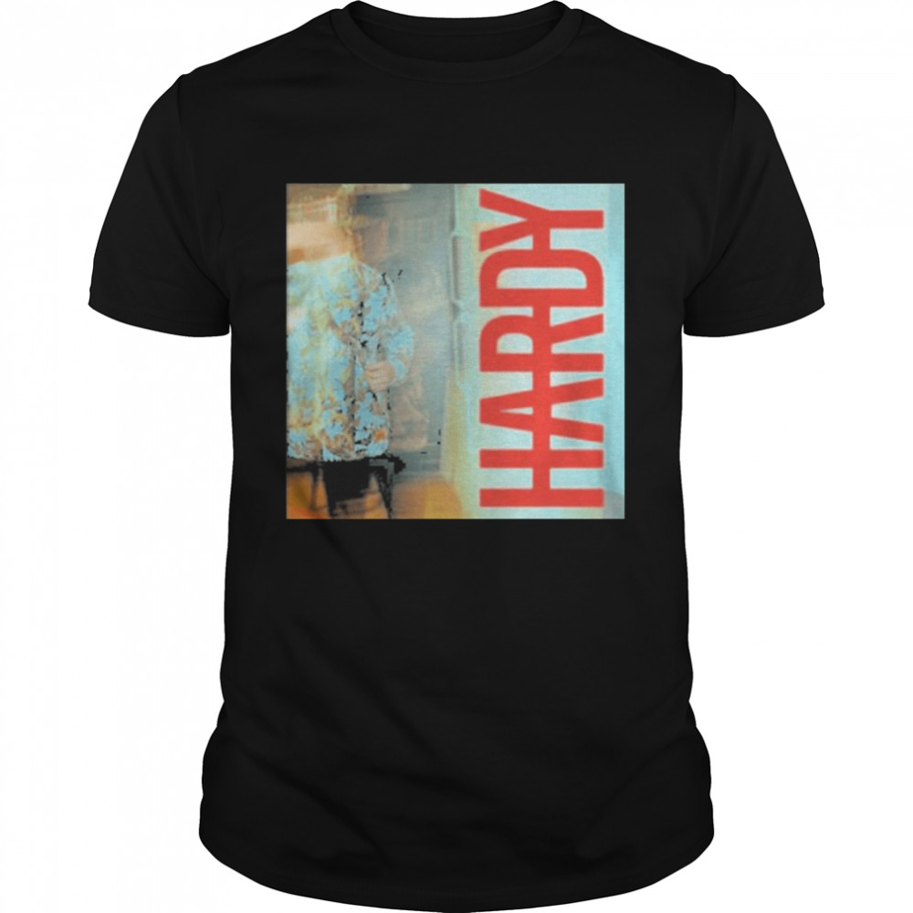 Hardy blurry black tour shirt