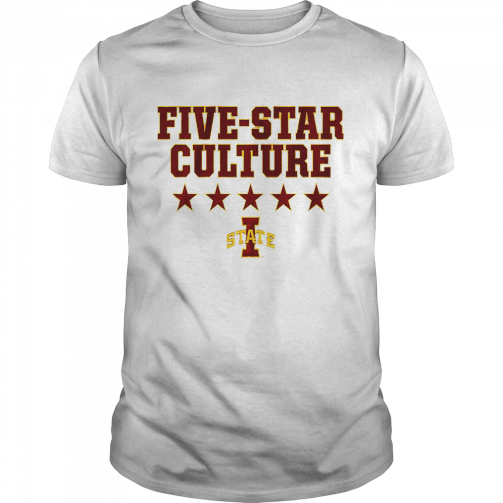 Iowa State Five star culture shirt