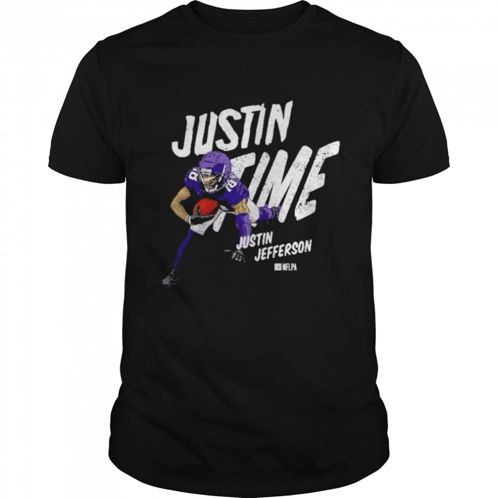 Justin Jefferson Justin Time Minnesota Vikings shirt