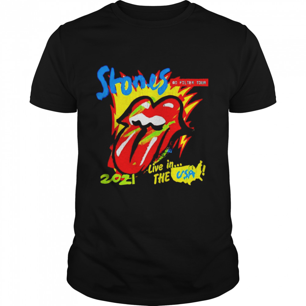 Lyrics Moonlight Mile The Rolling Stones live in the USA 2021 shirt