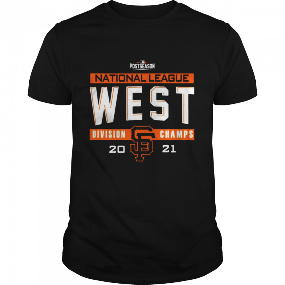 San Francisco Giants 2021 NL West Division Champions Locker Room shirt