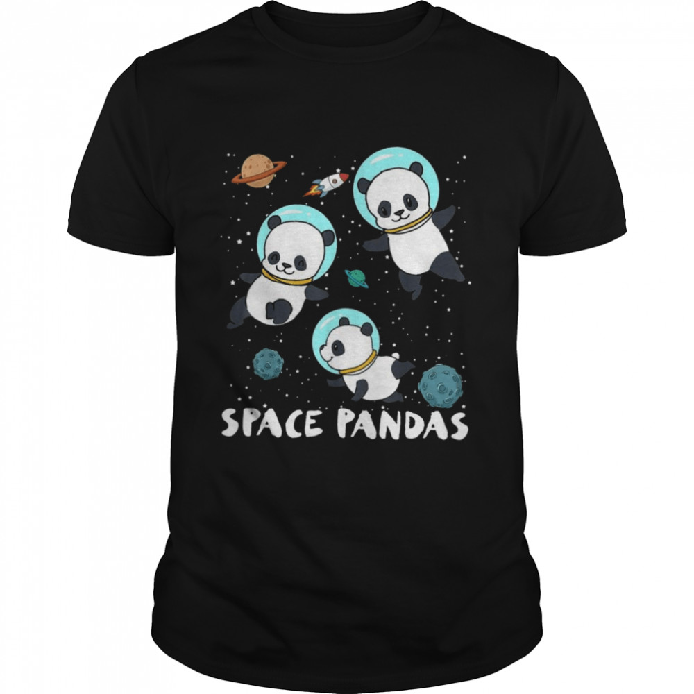 Space Pandas shirt Classic Men's T-shirt