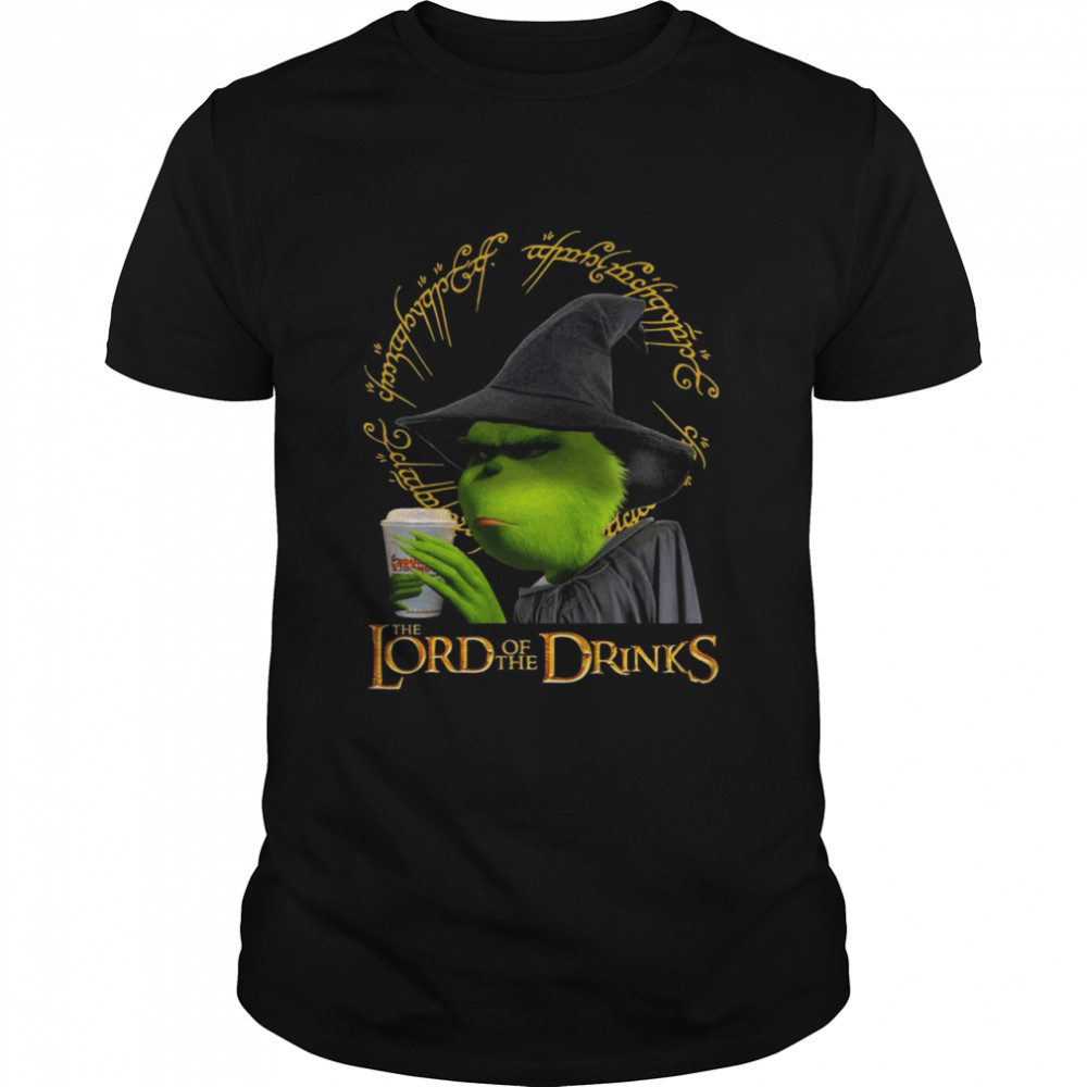 The Grinch Dunkin’ Donuts The Lord Of The Drinks Shirt