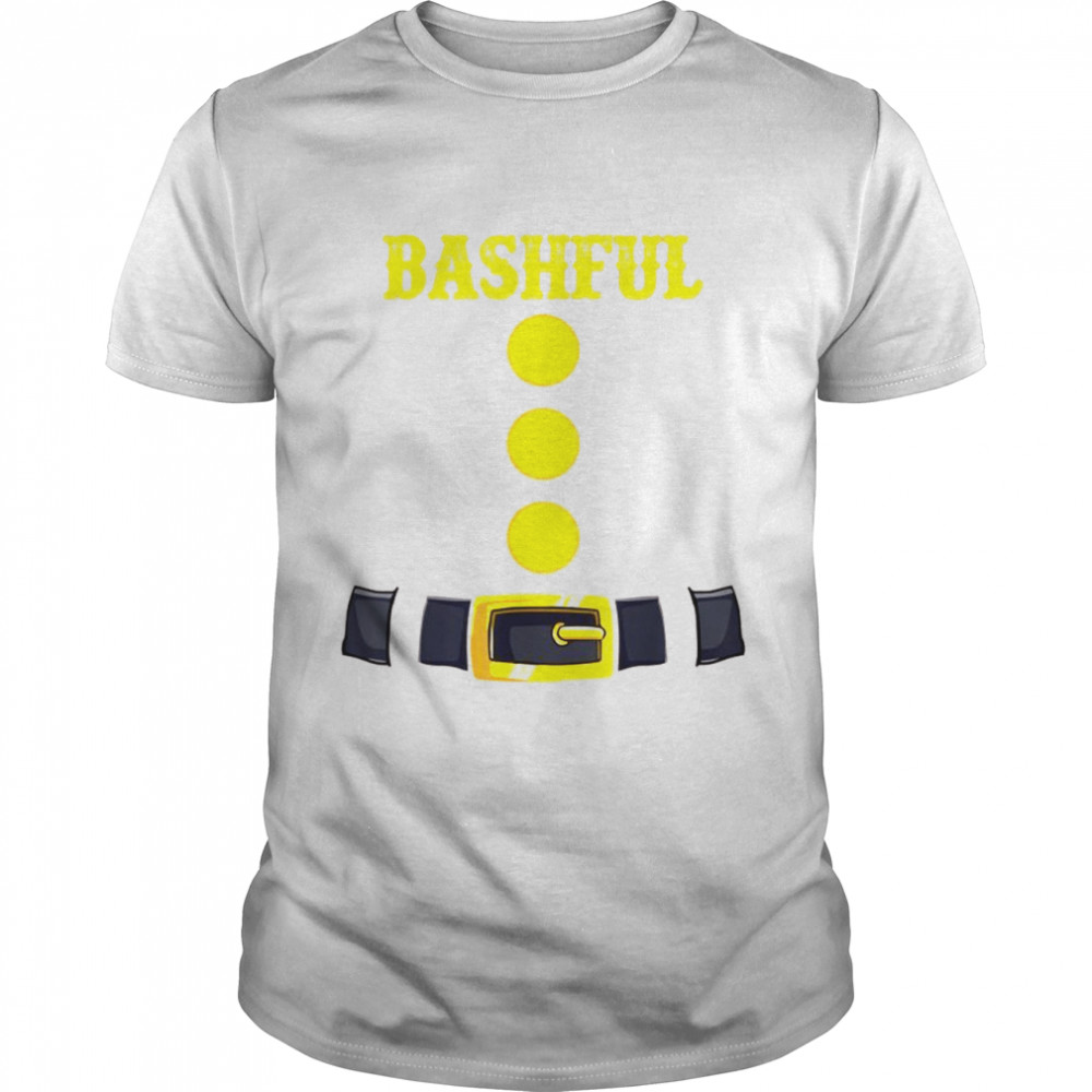 Bashful Dwarf Halloween Costume Color Matching Bashful Shirt