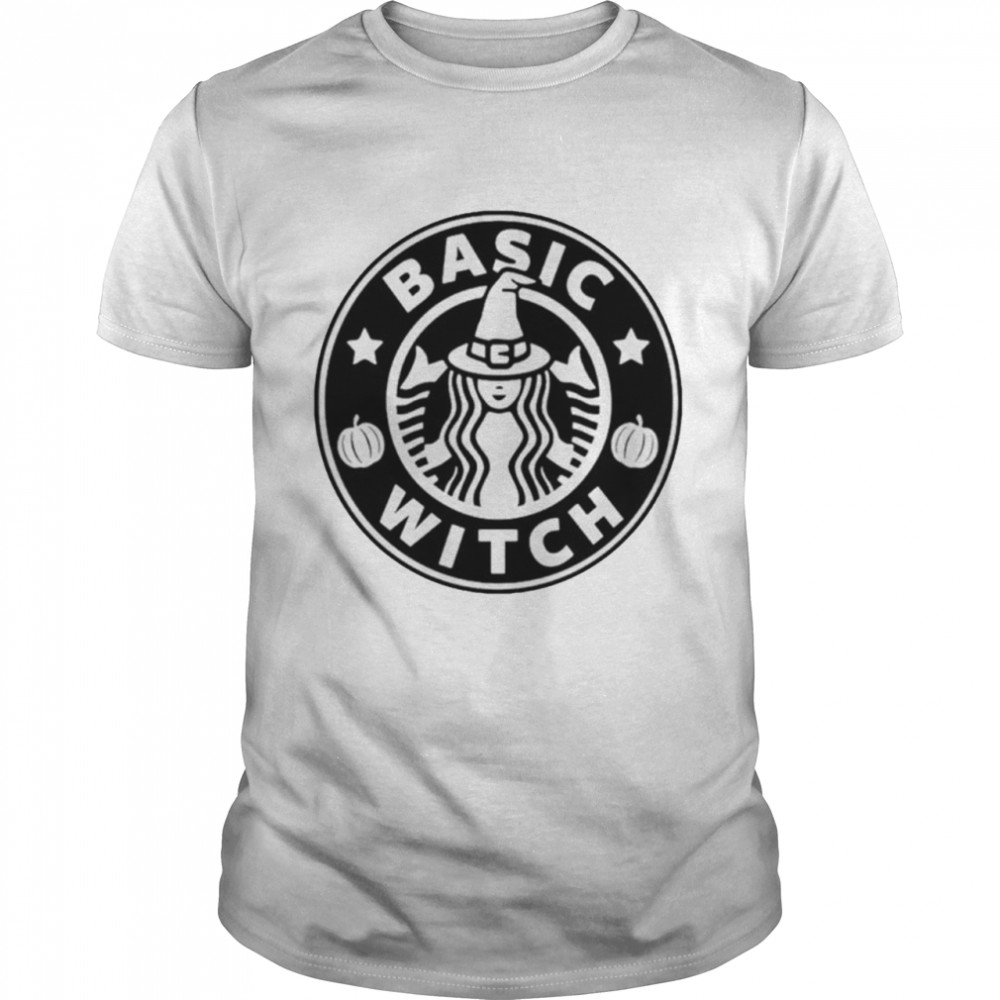 Basic witch Coffee Halloween T-shirt