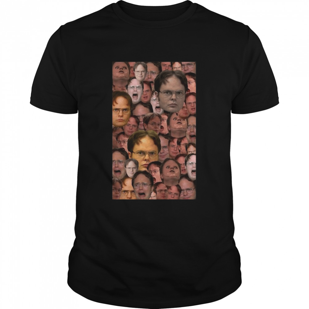 Dwight Schrute Collage T-shirt