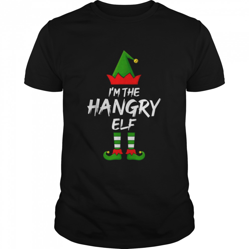 I’m The Hangry Elf Matching Family Elf Christmas Shirt