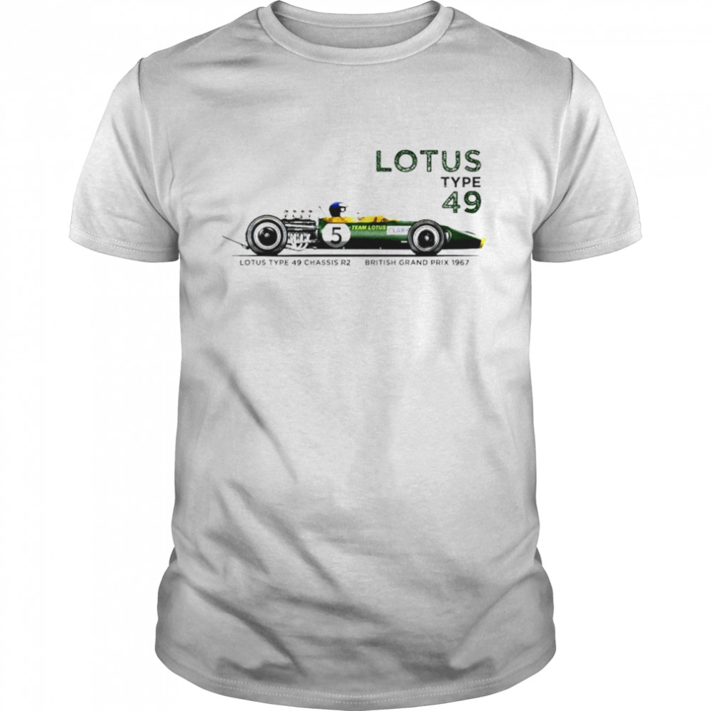 Lotus Type 49 Jim Clark British Grand Prix 1967 shirt