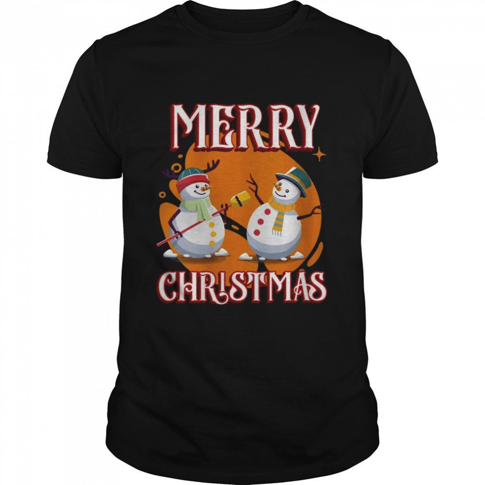 Merry Christmas Snowmans Chistmas Season Shirt