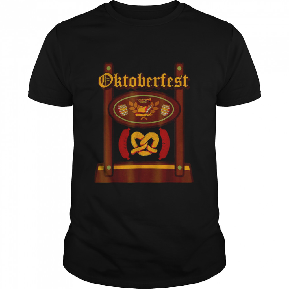 Oktoberfest Lederhosen Halloween Shirt