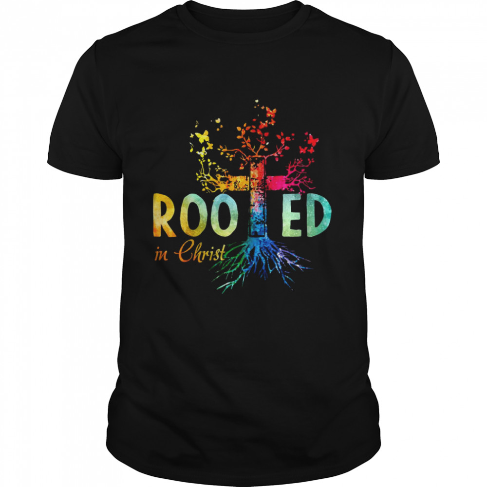 Rooted In Christ Vintage T-shirt