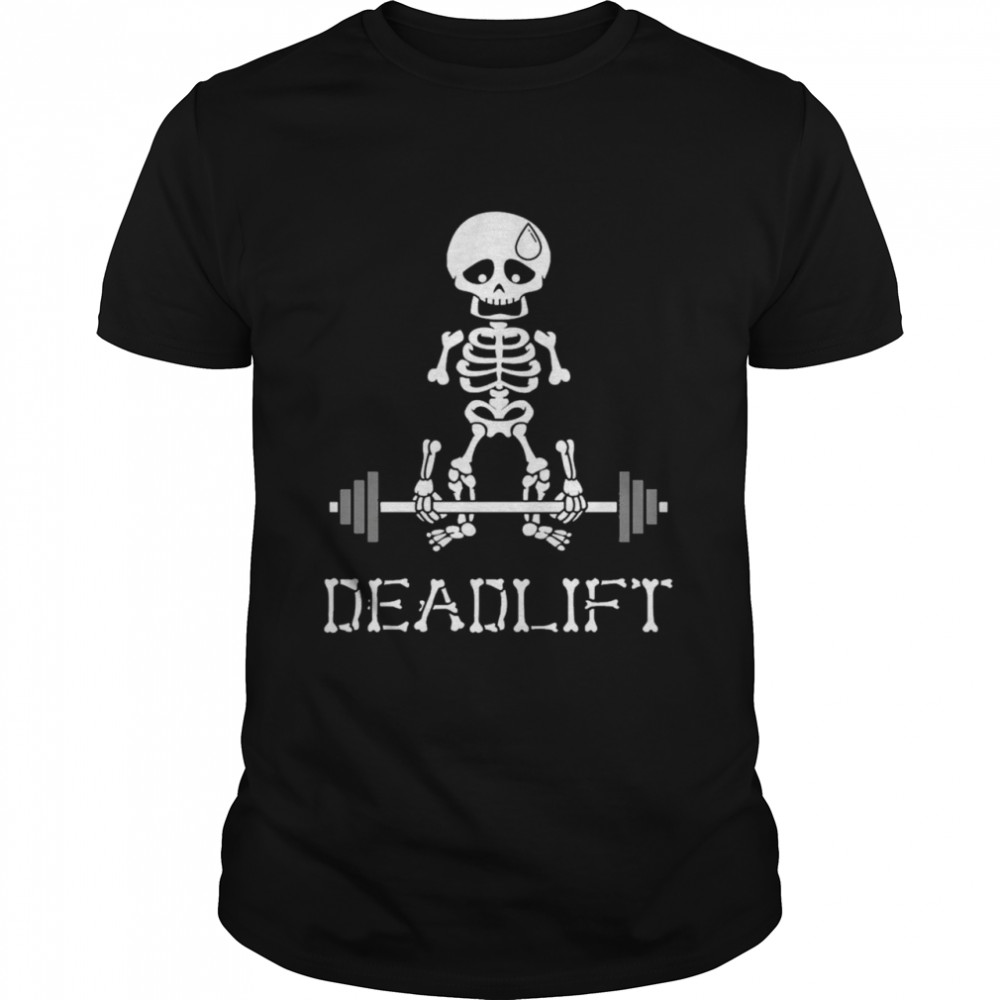 Skeleton Fitness Deadlift shirt