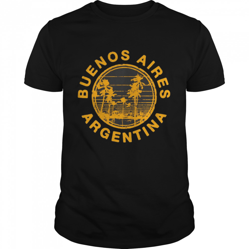 Travel Buenos Aires Argentina Vintage T-shirt