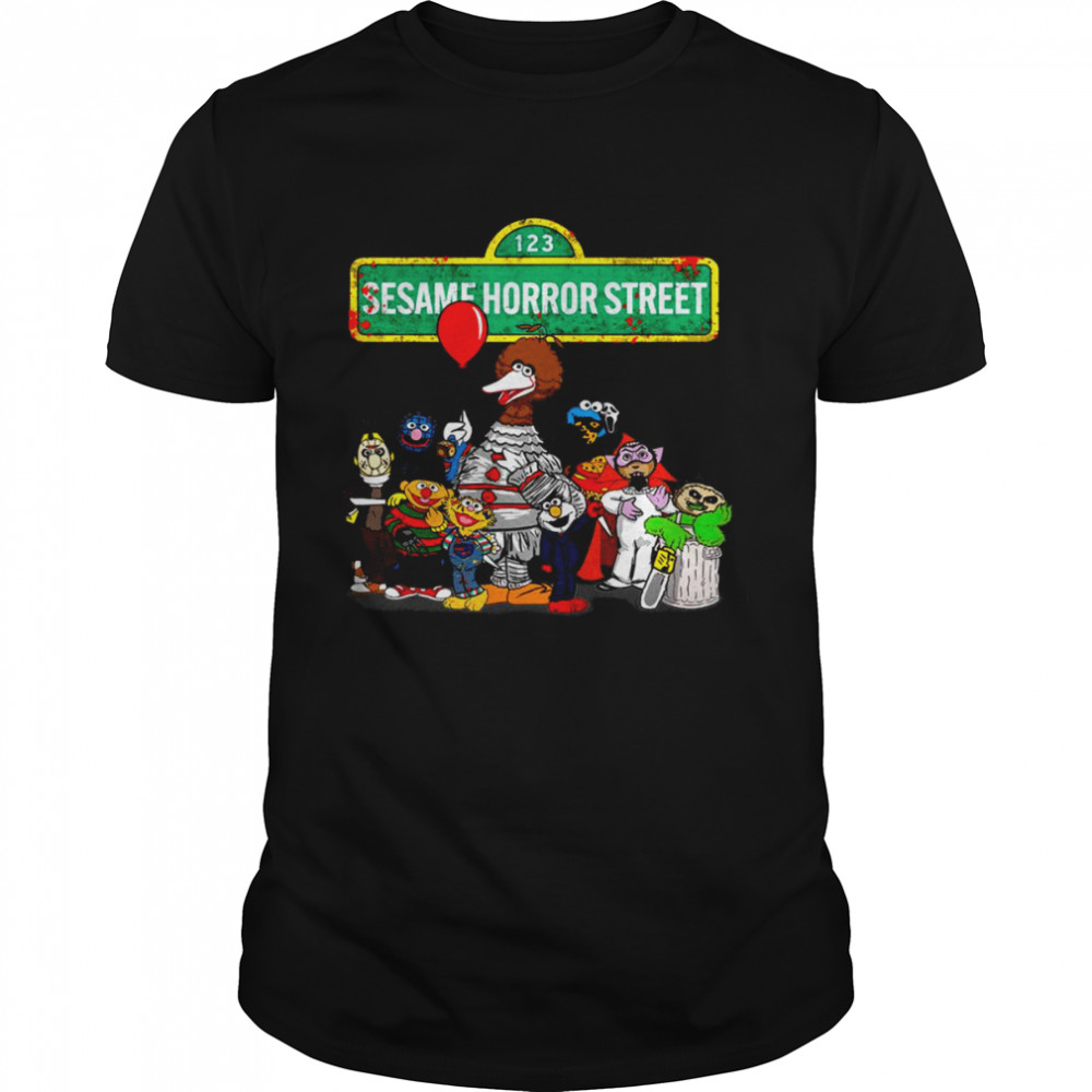 123 Sesame Horror Street Shirt