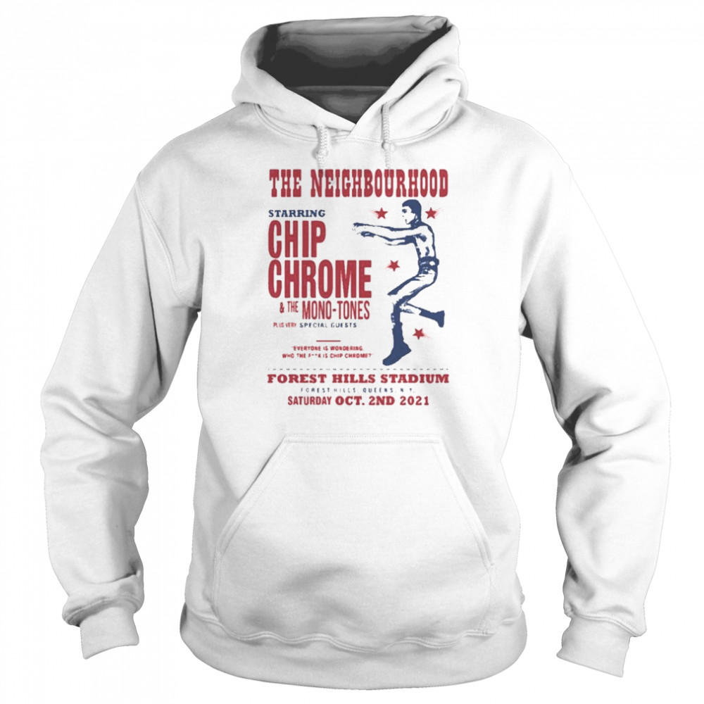 Chip chrome forest hills stadium shirt Unisex Hoodie