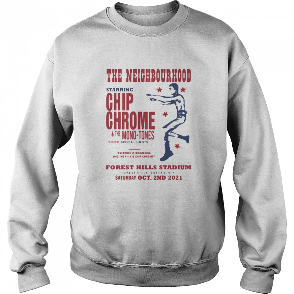 Chip chrome forest hills stadium shirt Unisex Sweatshirt