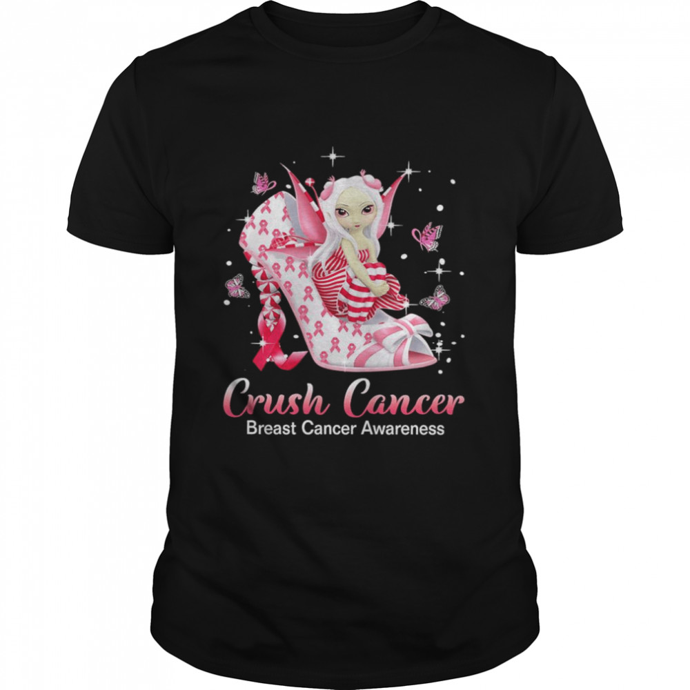 Crush Cancer Breast Cancer Awareness t-shirt