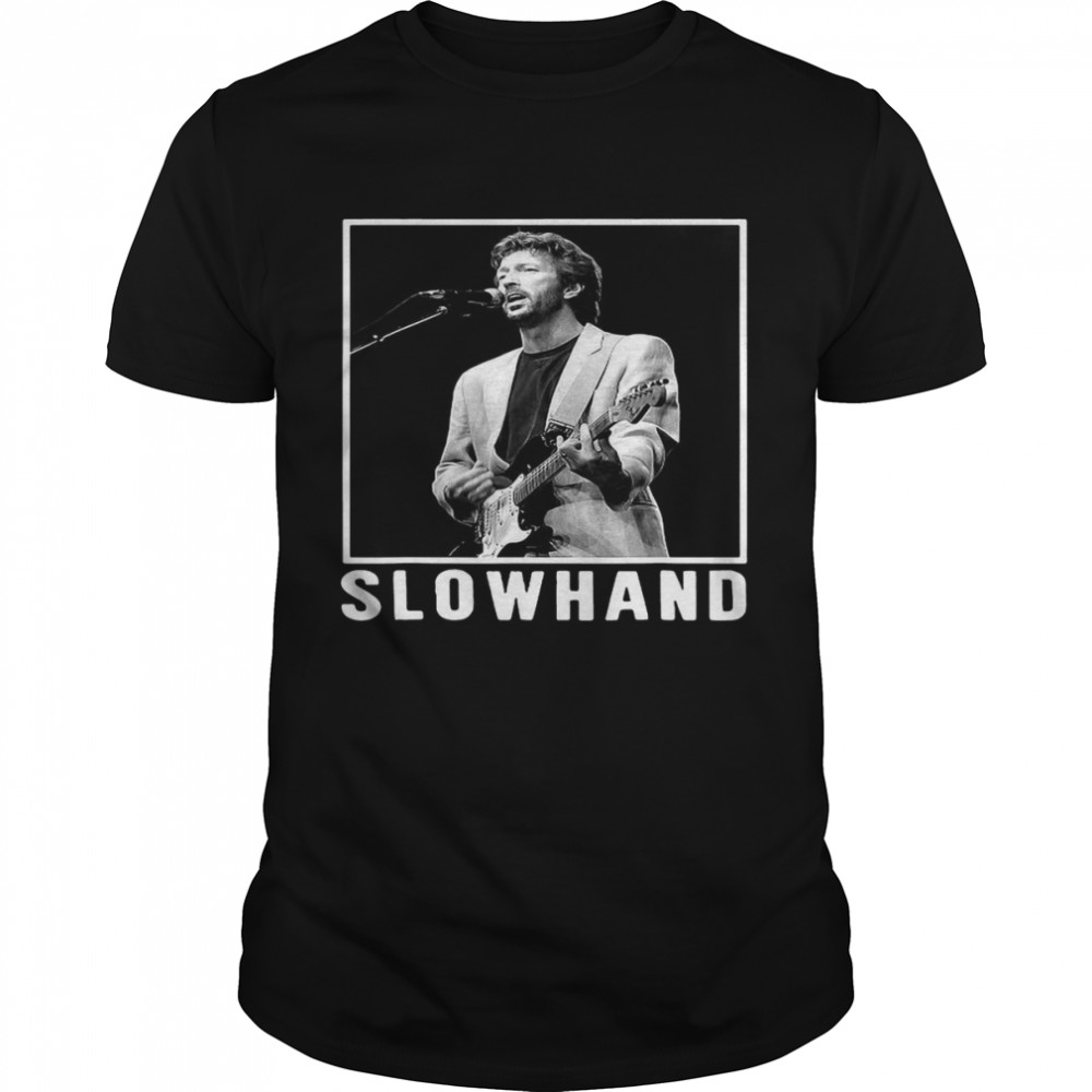 Eric Clapton Slowhand Music Legend Vintage Shirt