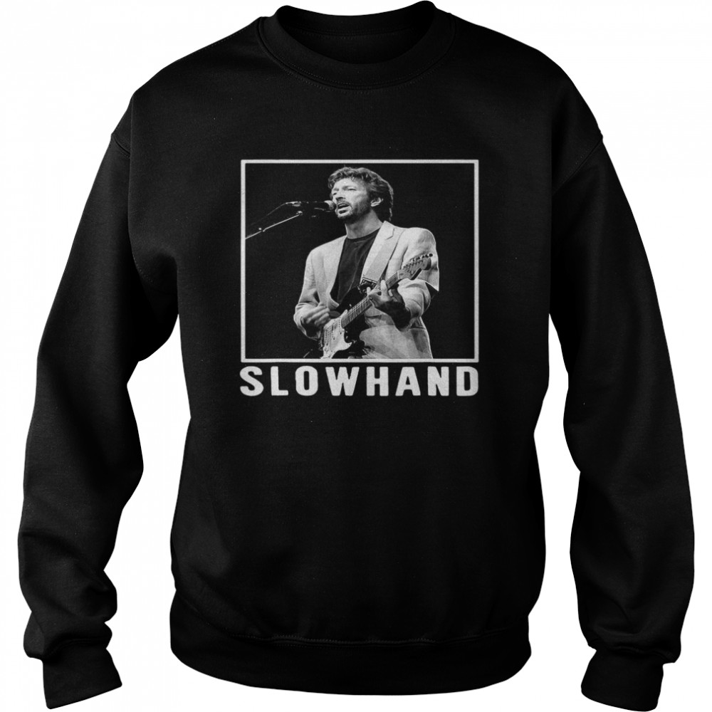 Eric Clapton Slowhand Music Legend Vintage  Unisex Sweatshirt