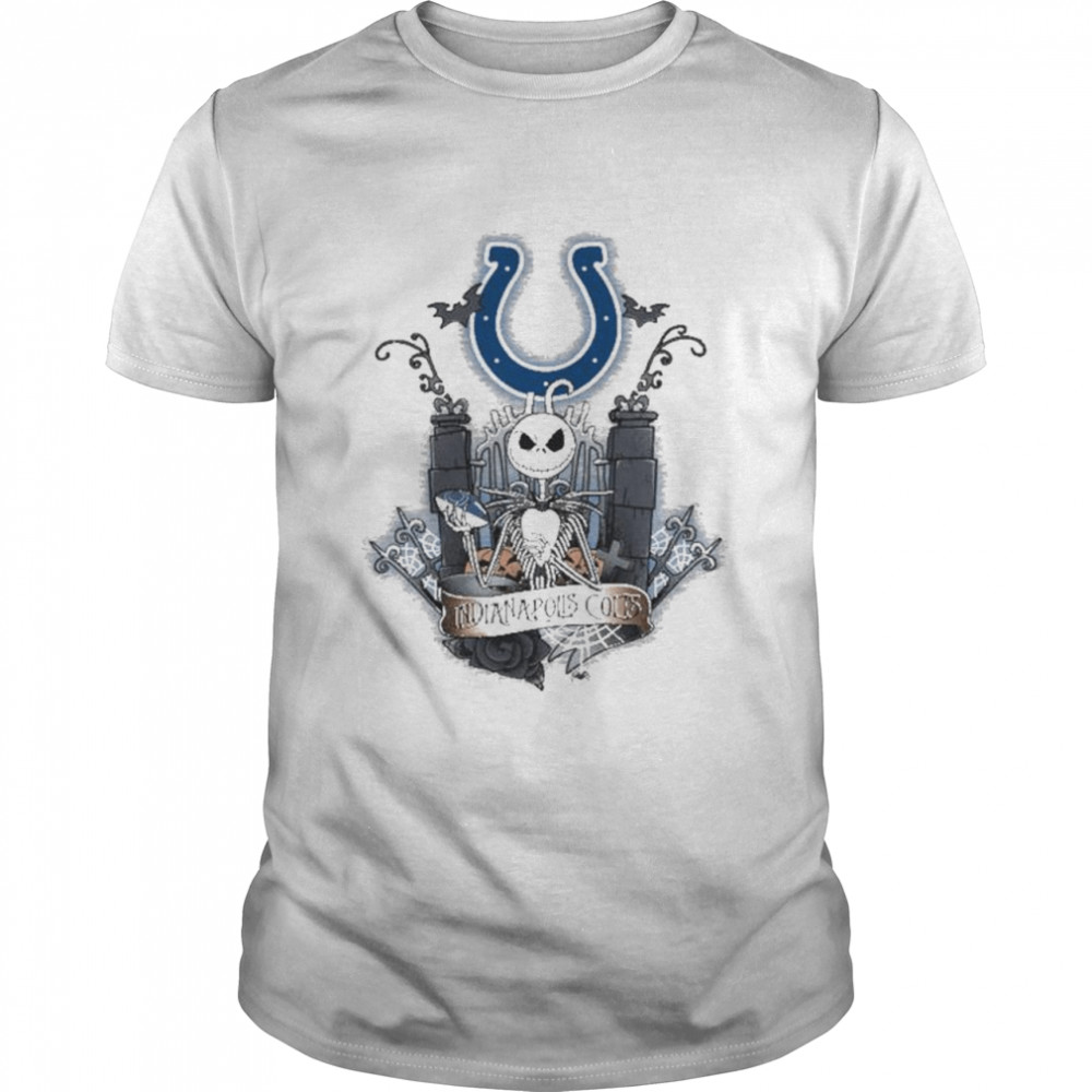 Jack Skellington the nightmare Indianapolis Colts shirt