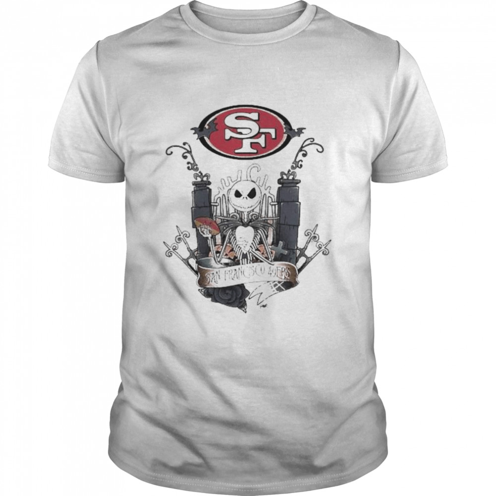 Jack Skellington the nightmare San Francisco 49Ers shirt