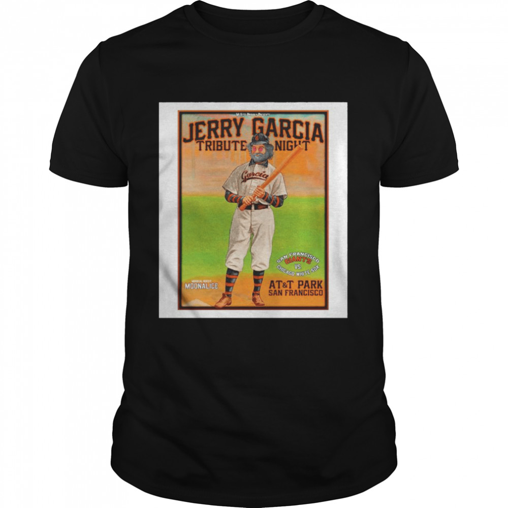 Jerry Garcia tribute night San Francisco Giants vs Chicago White Sox AT and T Park San Francisco shirt