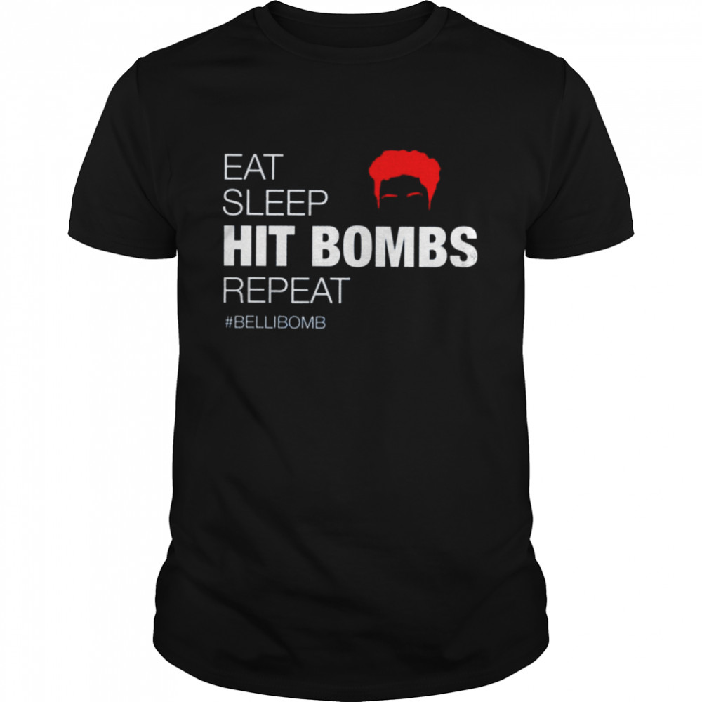 Premium eat Sleep Hit Bombs Repeat #BelliBomb Shirt