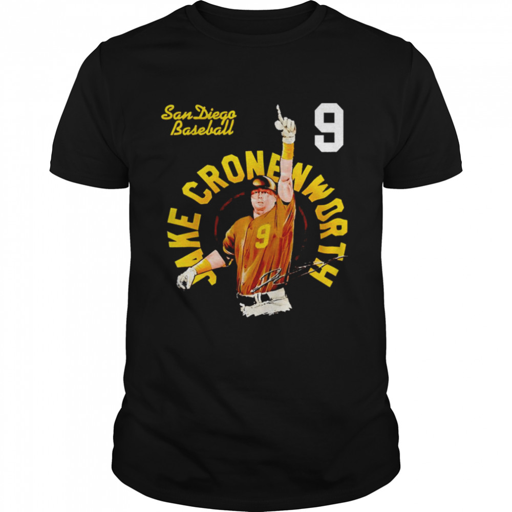 San Diego baseball 9 Jake Cronenworth signature shirt