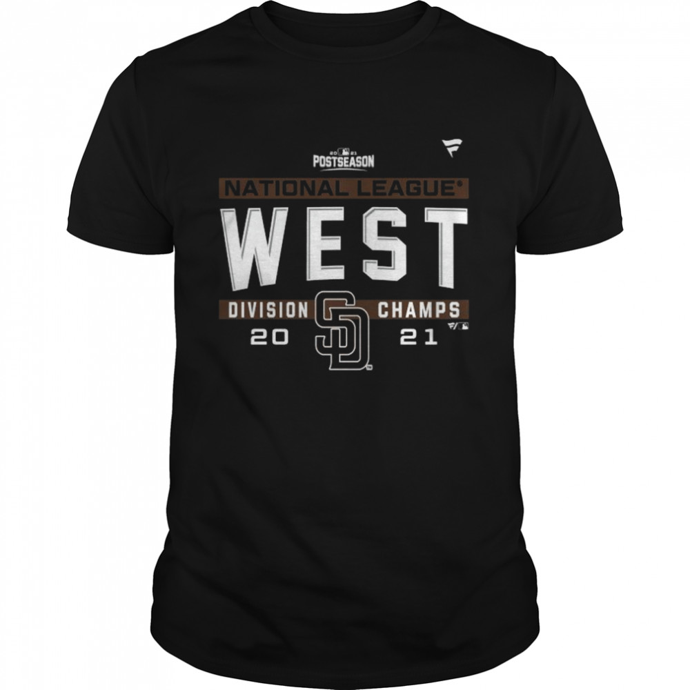 San Diego Padres National League West Division Champs 2021 T-shirt