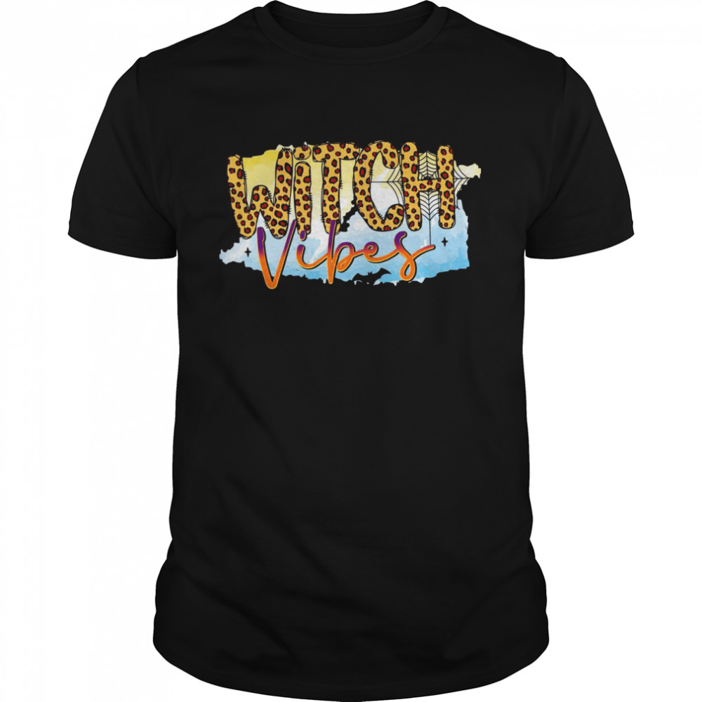 Witch Vibes Happy Halloween Shirt