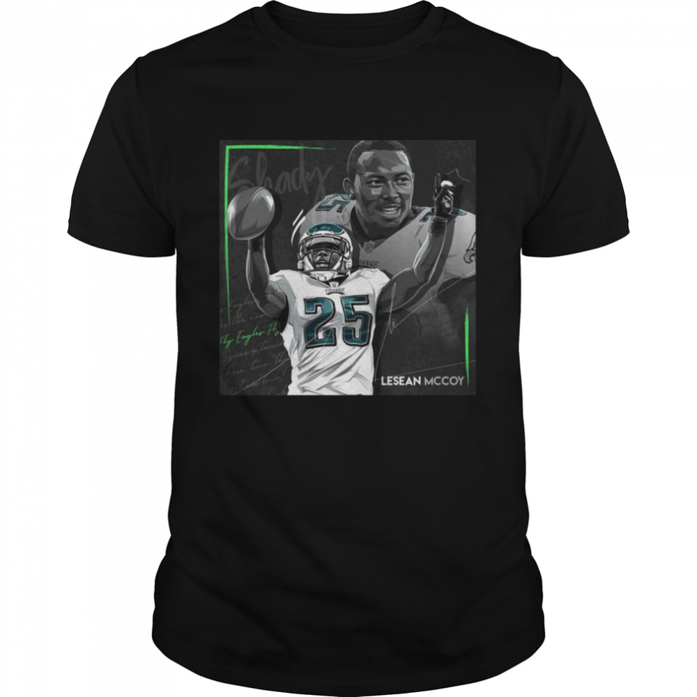 Lesean Mccoy NFL Philadelphia Eagles Football Signature shirt