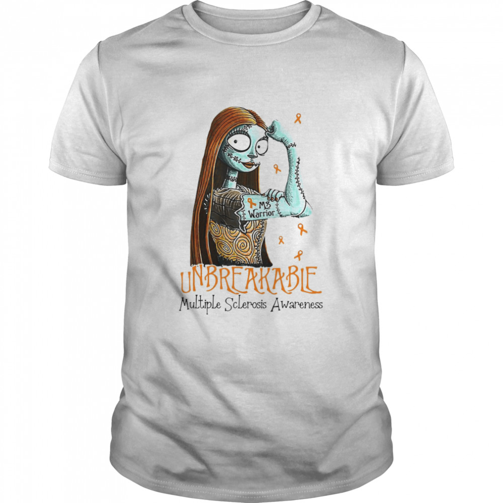 MS Warrior Unbreakable Multiple Sclerosis Awareness T-shirt