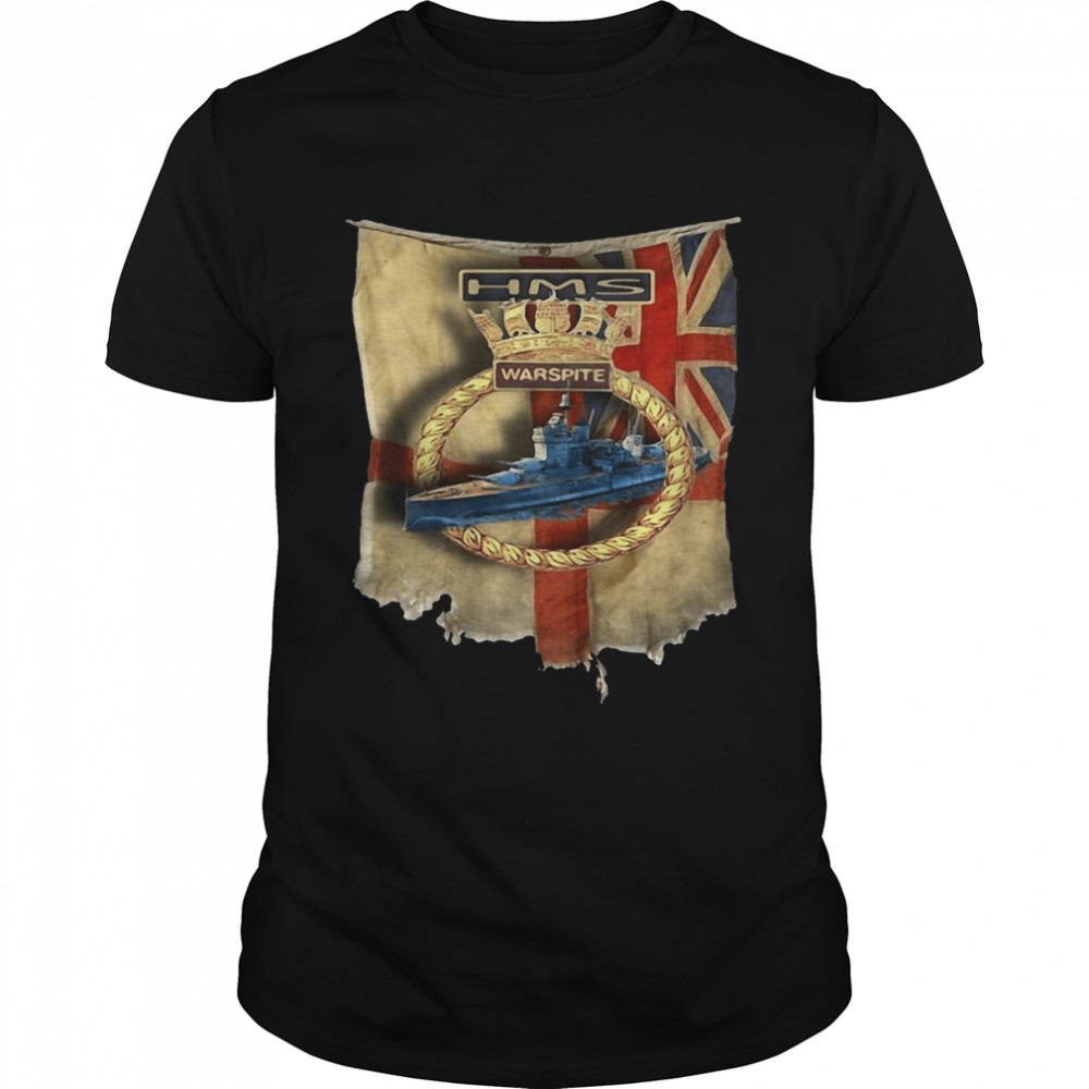 Navy Union Jack Schlachtschiff Warspite Royal T-shirt Classic Men's T-shirt