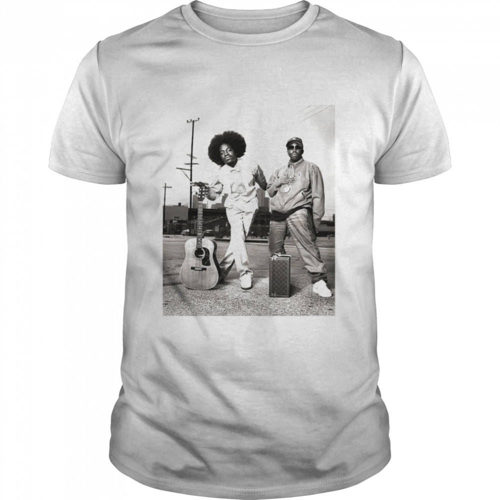 Outkast Black and white glamour shirt