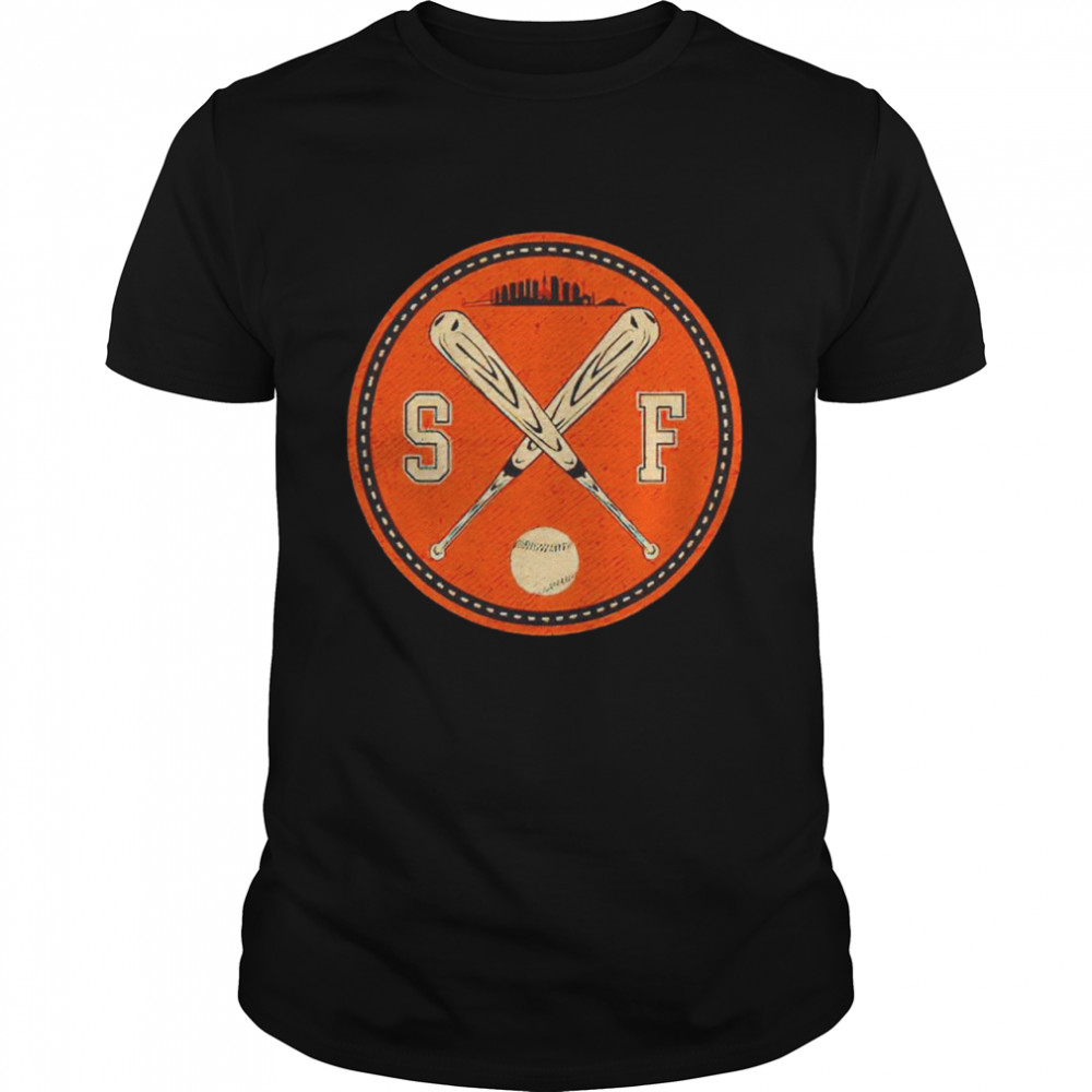 San Francisco Giants baseball retro circle shirt