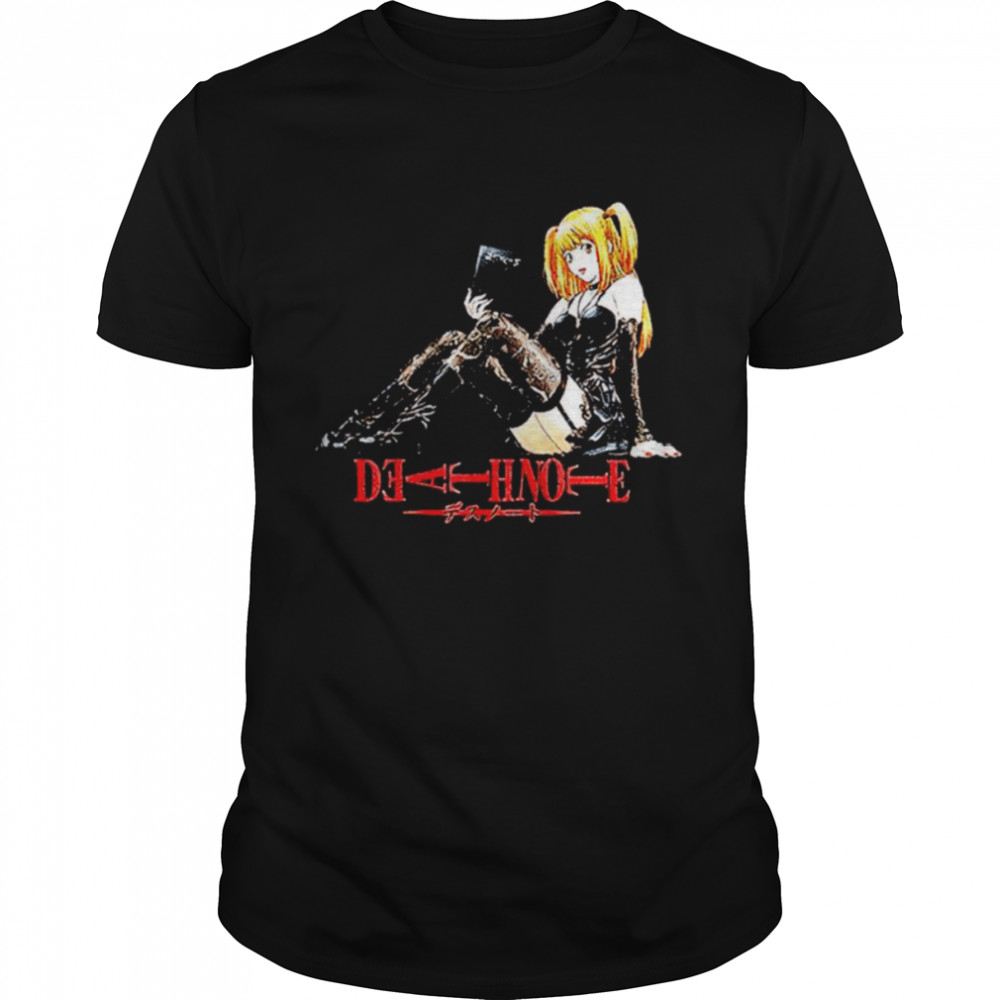 Top death note Misa Amane book shirt