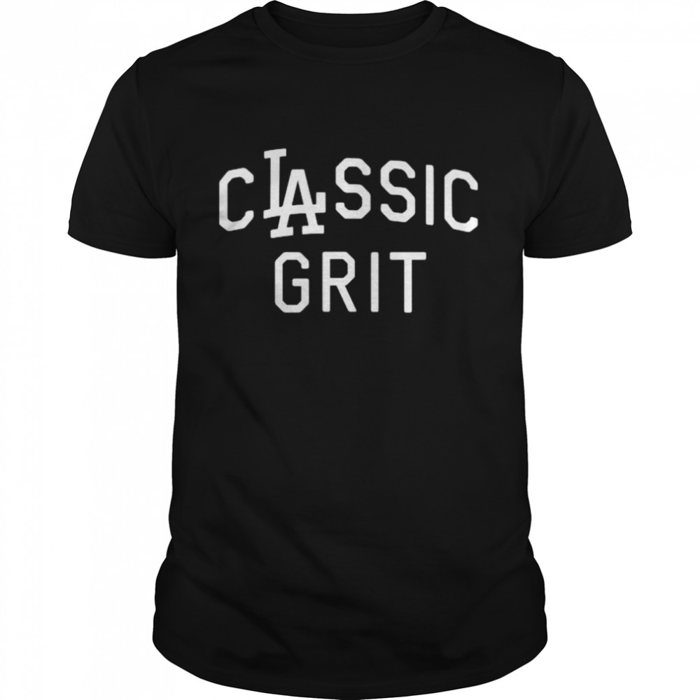 Clayton kershaw los angeles dodgers classic grit shirt