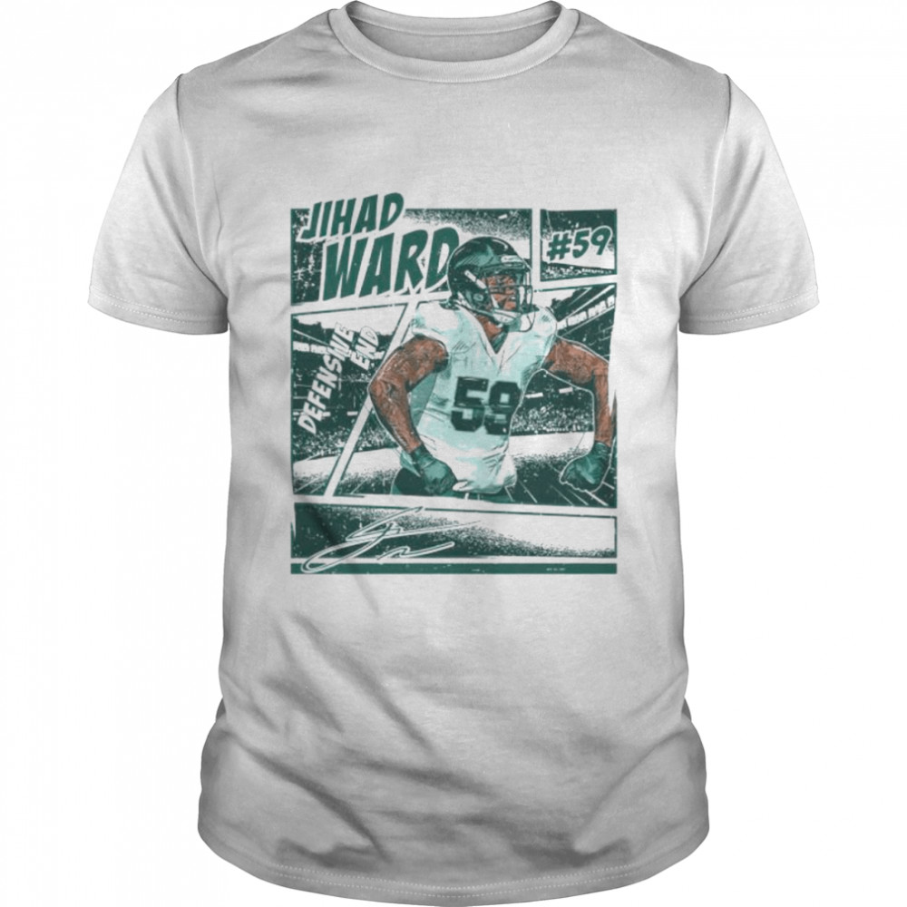 jacksonville Jaguars Jihad Ward #59 defensive end shirt