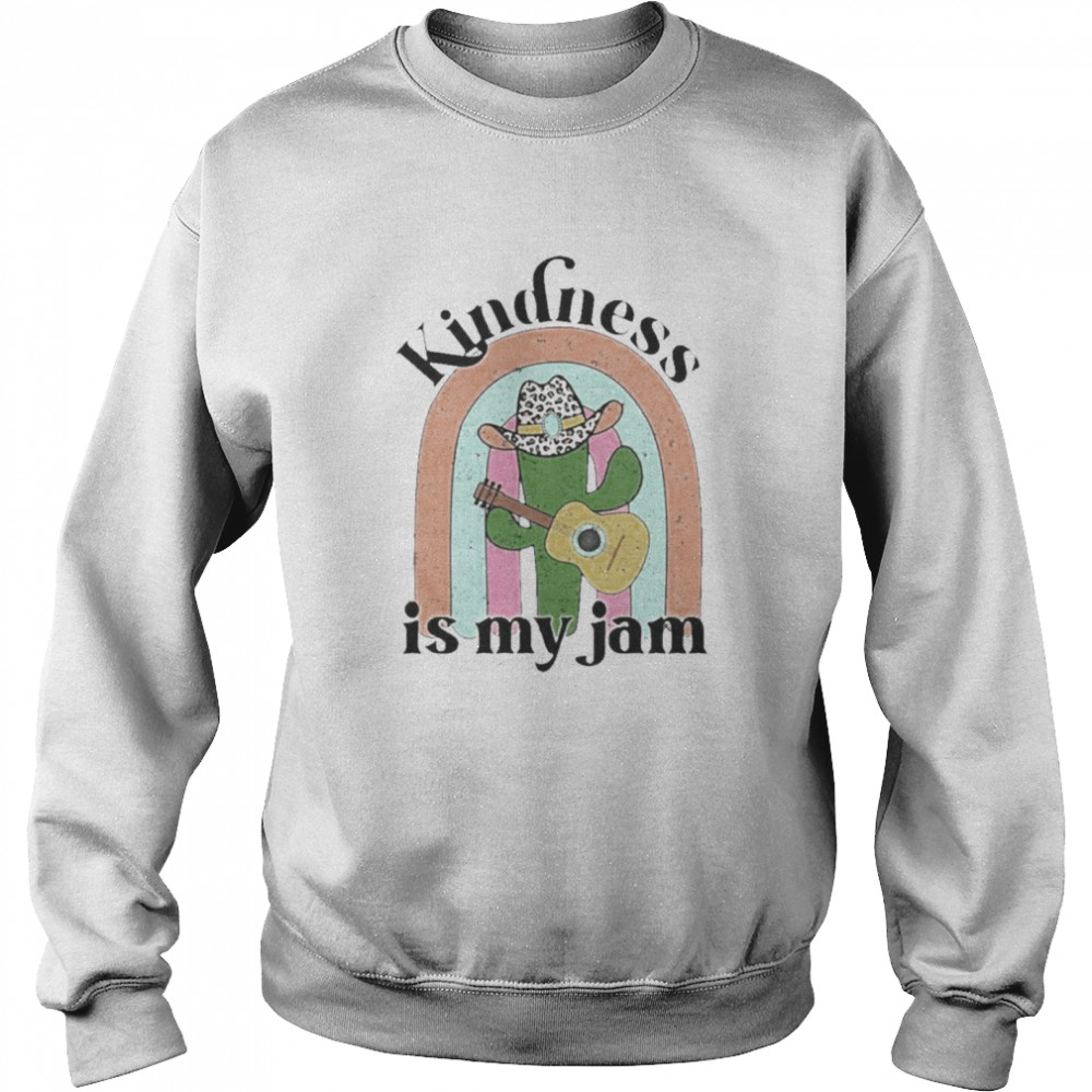 Kindness Is My Jam Rainbow  Unisex Sweatshirt