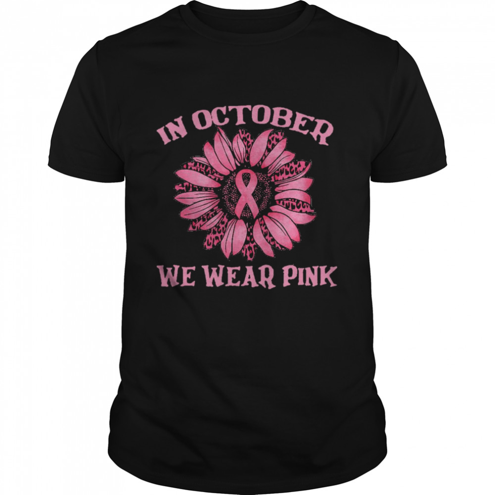 Sunflower In October we wear Pink shirt