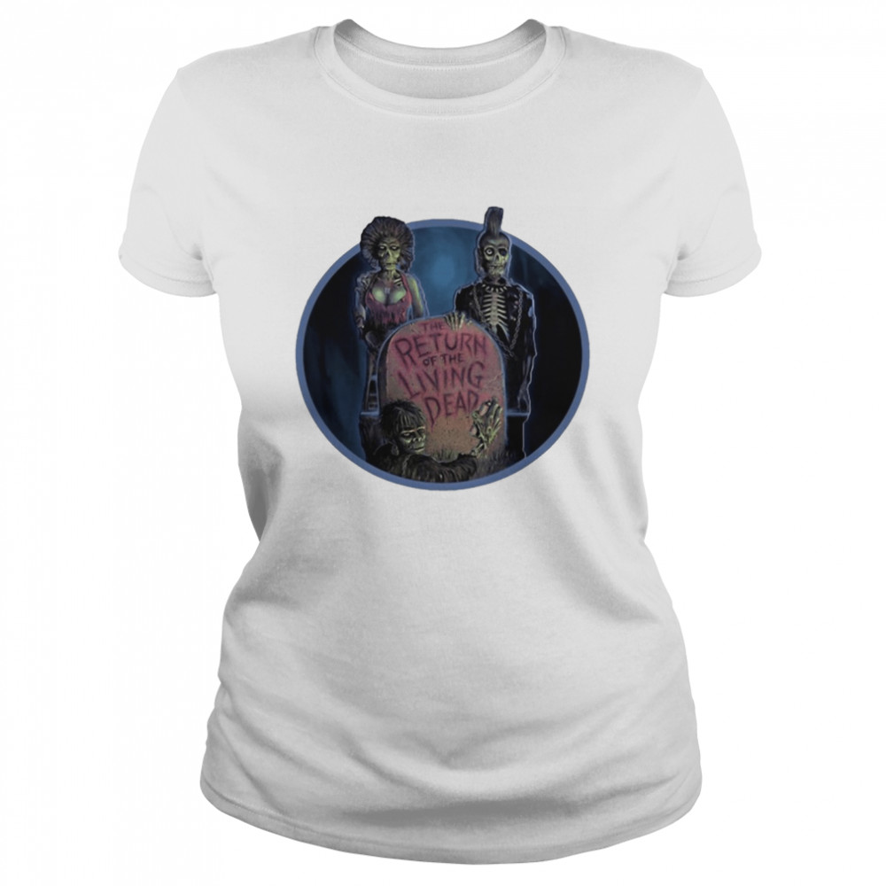 The Return Of The Living Dead Graveyard T-shirt Classic Women's T-shirt