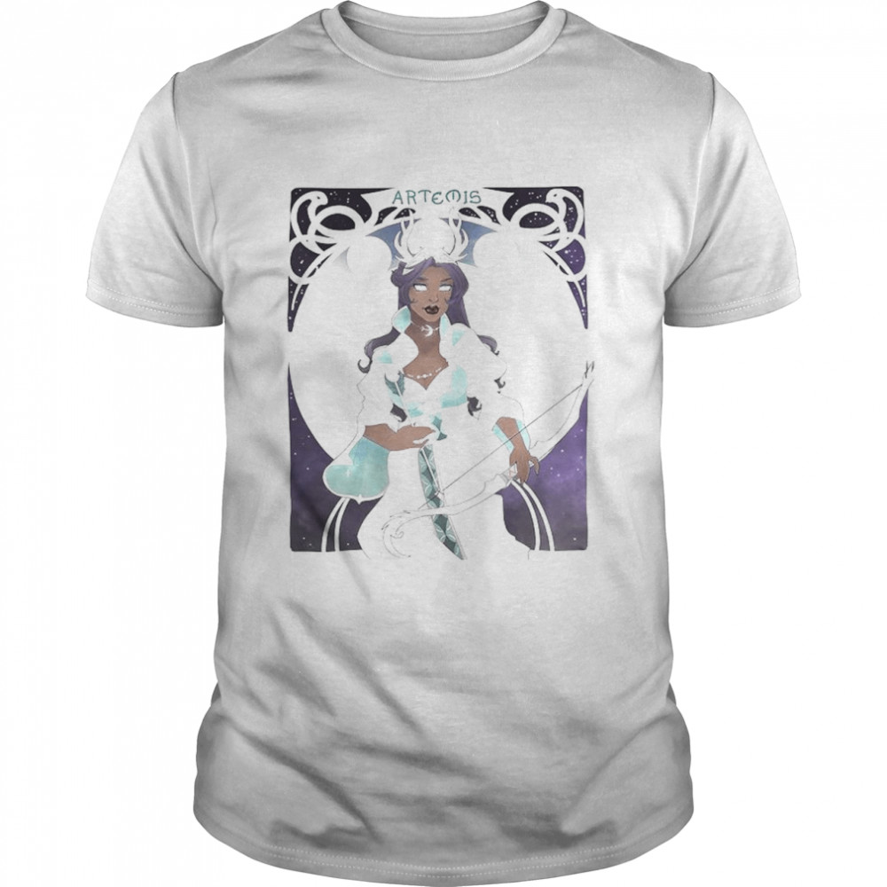 Art Nouveau Artemis shirt