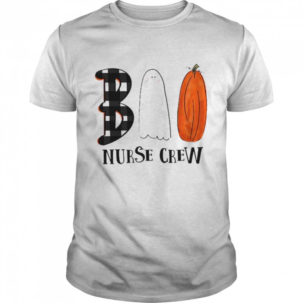 Boo nurse crew shirt