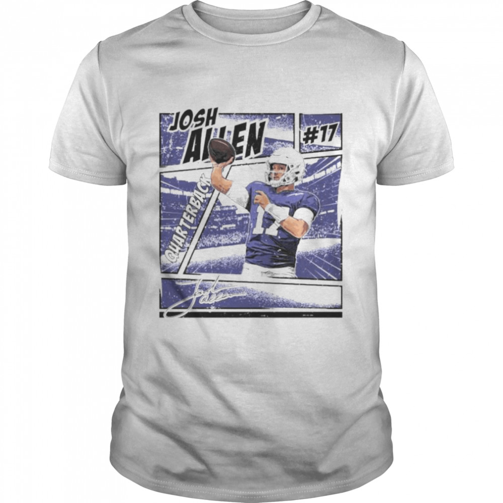 buffalo Bills Josh Allen #17 quarterback shirt