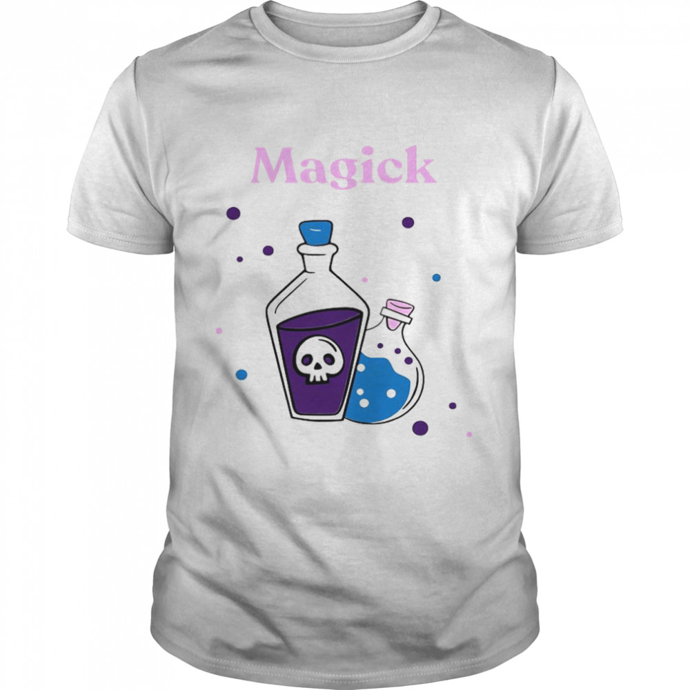 Magick Potion Pink blue and purple shirt