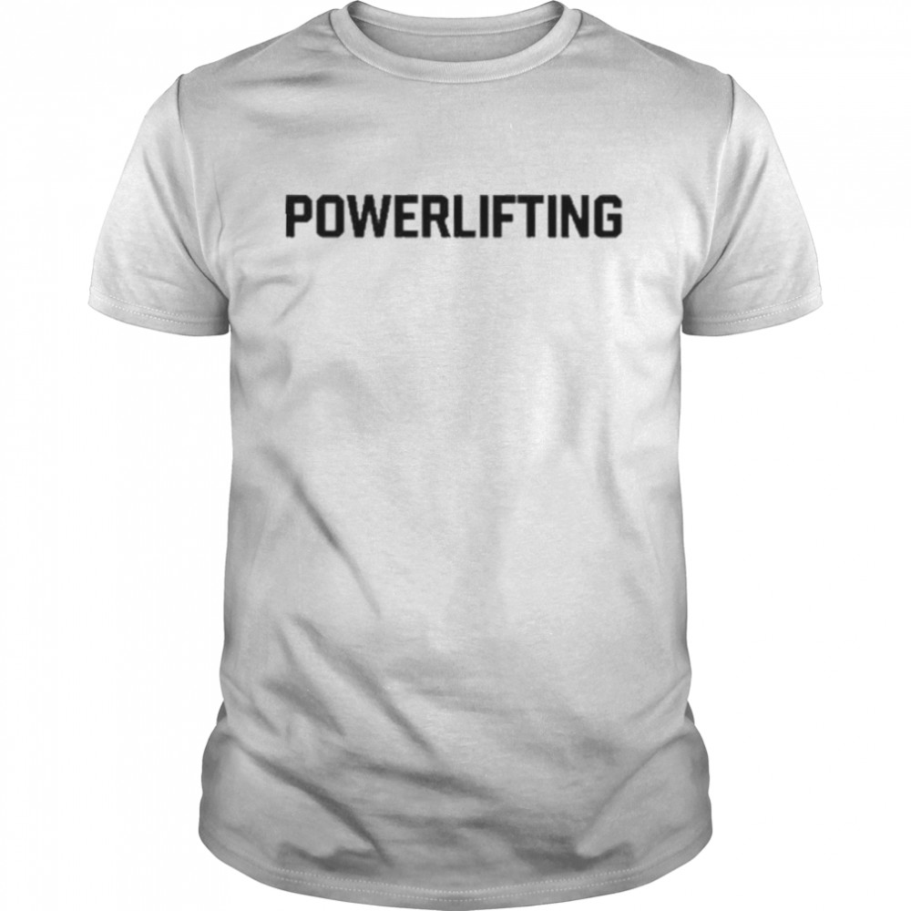 powerlifting shirt